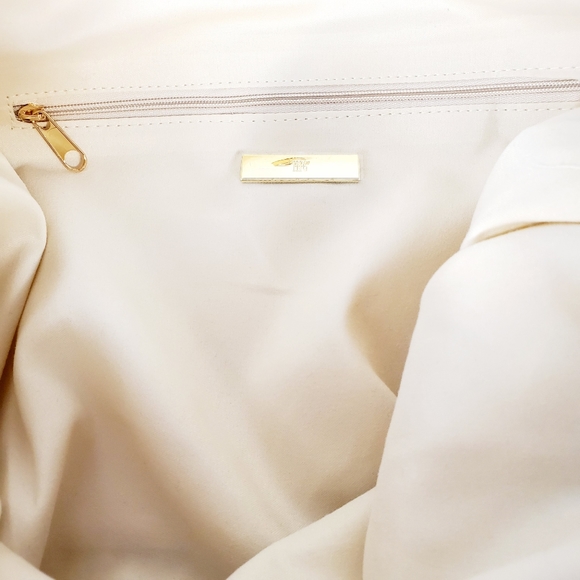 INC International Tropical Straw Tote - Picture 4 of 6